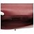 Chanel Rot Medium aus gestepptem Lammleder mit Doppelnaht Boy Flap Bordeaux - Ansicht 4