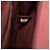 Chanel Rot Medium aus gestepptem Lammleder mit Doppelnaht Boy Flap Bordeaux - Ansicht 6
