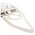 Borsa Executive Cerf Media in Pelle di Vitello Bianca Chanel Bianco Crudo - vista 14
