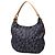 Fendi Blaue Zucchino Denim Hobo-Tasche - Ansicht 2