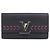Louis Vuitton Taurillon Capucines Bi-Fold Geldbörse Schwarz