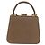 Borsa Gancini in pelle Salvatore Ferragamo Beige - vista 2