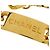 Chanel Vintage Medaillon Kettengürtel aus Metall Golden - Ansicht 3