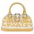 Louis Vuitton Alma Limited Edition Graffiti Leather Horizontal Beige