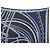 Hermès NUOVO FULARD HERMES ABITO DA SERA MANLIK 90 IN SETA BLU Blu navy - vista 3