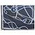 Hermès NUOVO FULARD HERMES ABITO DA SERA MANLIK 90 IN SETA BLU Blu navy - vista 5