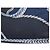 Hermès NUOVO FULARD HERMES ABITO DA SERA MANLIK 90 IN SETA BLU Blu navy - vista 9