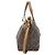 BAG TOTE LOUIS VUITTON PALERMO PM M40145 IN CANVAS MONOGRAM Marrone - vista 4