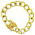 Bracciale Turnlock Coco Mark di Chanel D'oro Metallico