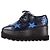 Stella Mc Cartney Scarpe Derby a piattaforma Elyse di Stella McCartney in pelle blu navy - vista 4