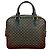 Céline Borsa a mano in pelle PVC Celine Macadam Blazon Marrone
