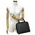Céline Borsa a mano in pelle PVC Celine Macadam Blazon Marrone - vista 3