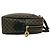 Céline Borsa a mano in pelle PVC Celine Macadam Blazon Marrone - vista 7