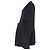 Comme Des Garcons Abrigo de lana negra de un solo botón con paneles de Comme Des Garçons Negro - vista 2