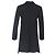 Comme Des Garcons Abrigo de lana negra de un solo botón con paneles de Comme Des Garçons Negro - vista 3
