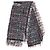 Timeless Sciarpa frangiata in tweed Chanel in cashmere multicolore
