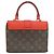 Sac à épaule en toile enduite Monogram Louis Vuitton Marron - vue 2