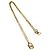 Collana Logo Christian Dior D'oro Metallico