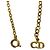 Collana Logo Christian Dior D'oro Metallico - vista 4