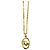 Collana Logo Christian Dior D'oro Metallico - vista 5