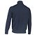 Polo Ralph Lauren Halb-Zip Pullover aus marineblauem Baumwollstoff mit gesticktem Logo - Ansicht 6
