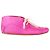 Mocassins à lacets Loewe en cuir rose