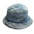 Cappello in cotone Monogram Damier Gigante Onda Louis Vuitton Blu