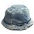 Cappello in cotone Monogram Damier Gigante Onda Louis Vuitton Blu - vista 2