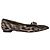 Lanvin Spitz zulaufende Slipper aus tierischem Polyester
