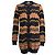 Missoni Strickjacke aus mehrfarbigem Baumwollmaterial mit Aztekenmuster Mehrfarben