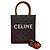 Céline Bolso de cuero Cabas Mini Vertical 2 en 1 Celine Castaño