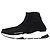 Balenciaga Speed Sneakers aus schwarzem Polyester - Ansicht 4