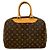 Borsa a mano Monogram Deauville Louis Vuitton Marrone - vista 4