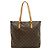 Borsa a Spalla Cabas Mezzo Monogram Louis Vuitton Marrone