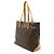 Borsa a Spalla Cabas Mezzo Monogram Louis Vuitton Marrone - vista 2