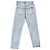 Jeans de tiro alto de corte regular en denim azul de Saint Laurent Azul claro - vista 2