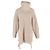 Everyday Balenciaga Strickpullover mit Rollkragen aus beigem Baumwoll