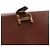 Billetera bifold compacta de box calf Hermès Béarn Castaño - vista 4
