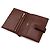 Billetera bifold compacta de box calf Hermès Béarn Castaño - vista 5