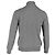 Grau gestrickter Pullover aus Wolle mit Polo Ralph Lauren Logo-Stickerei, mit halbem Reißverschluss - Ansicht 3