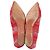 Ballerine Striate Missoni in Cotone Rosso Bordò - vista 6