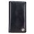 Timeless Cartera larga de cuero Chanel Coco Button Negro