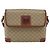 Céline Celine Vintage Macadam Canvas et Cuir Beige