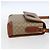 Céline Celine Vintage Macadam Canvas et Cuir Beige - vue 3