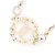 Chanel Coco Mark vergoldete Strass-Halskette Golden