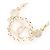 Chanel Coco Mark vergoldete Strass-Halskette Golden - Ansicht 2