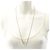 Chanel Coco Mark vergoldete Strass-Halskette Golden - Ansicht 6