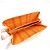 Silk In Billetera de seda Hermès CLIC CEST NOUE Naranja - vista 7