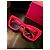 Salvatore Ferragamo Gafas de sol con cristales Swarovski Roja - vista 3