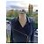 Emilio Pucci Blue Suede Effect Jacket with Gold Finishes - view 2
